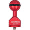 Ultralight AD-1420 Base Adapter (1/4"-20 Screw, .25" Long, Splashy Red)