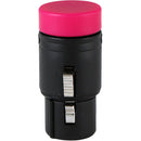 Cable Techniques Low-Profile Right-Angle XLR 3-Pin Female Connector (Large Outlet, B-Shell, Purple Cap)