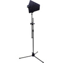 VocoPro BENCHMARK-DUAL-HH Dual-Channel Wireless Handheld Microphone System with Active Antennas and Flight Case (900 MHz)