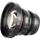 Meike 8mm T2.9 Manual Focus Wide-Angle Cinema Lens (MFT Mount)