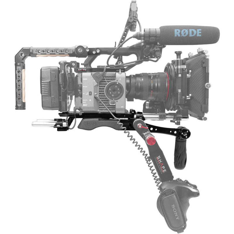 SHAPE Baseplate with Camera Cage and Articulating Handle for Sony FX6
