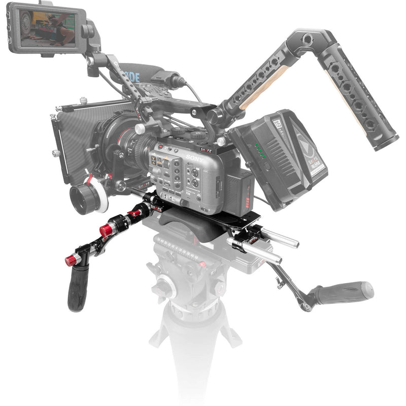 SHAPE Baseplate with Camera Cage and Articulating Handle for Sony FX6