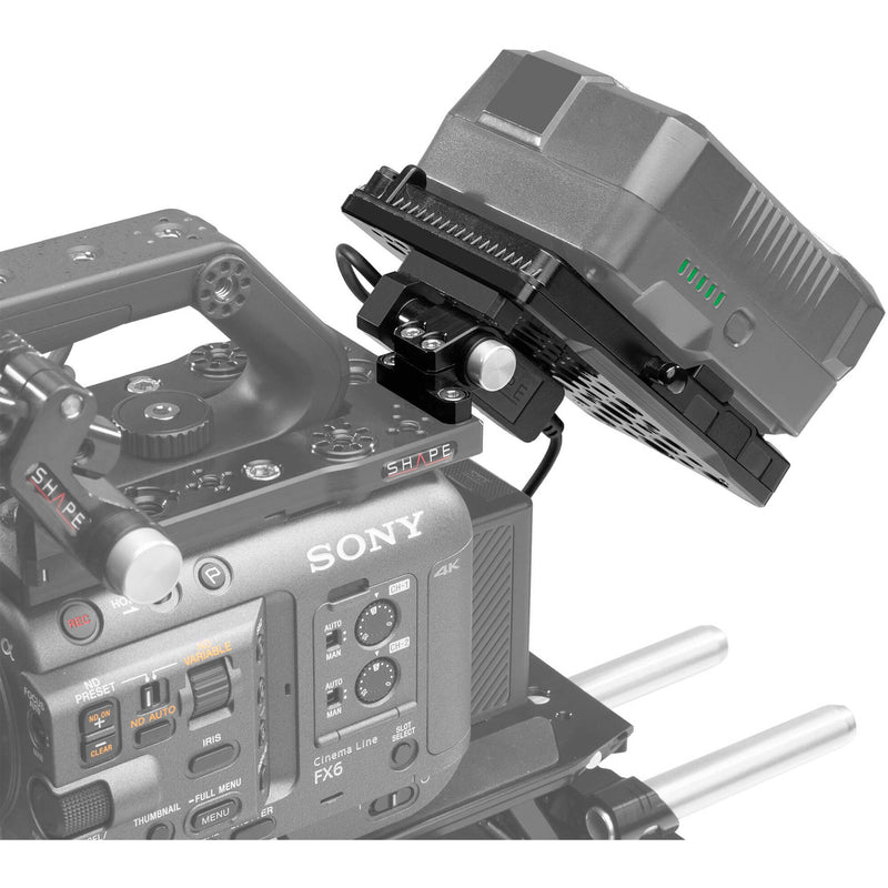SHAPE Pivoting Battery Plate for Sony FX6 (V-Mount)