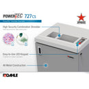 Dahle PowerTEC 727 CS High Security Combination Shredder
