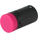 Cable Techniques Low-Profile Right-Angle XLR 3-Pin Male Connector (Large Outlet, B-Shell, Purple Cap)