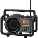 Sangean SG-102 Lunchbox Compact AM/FM Rugged Portable Radio (Iron Gray)