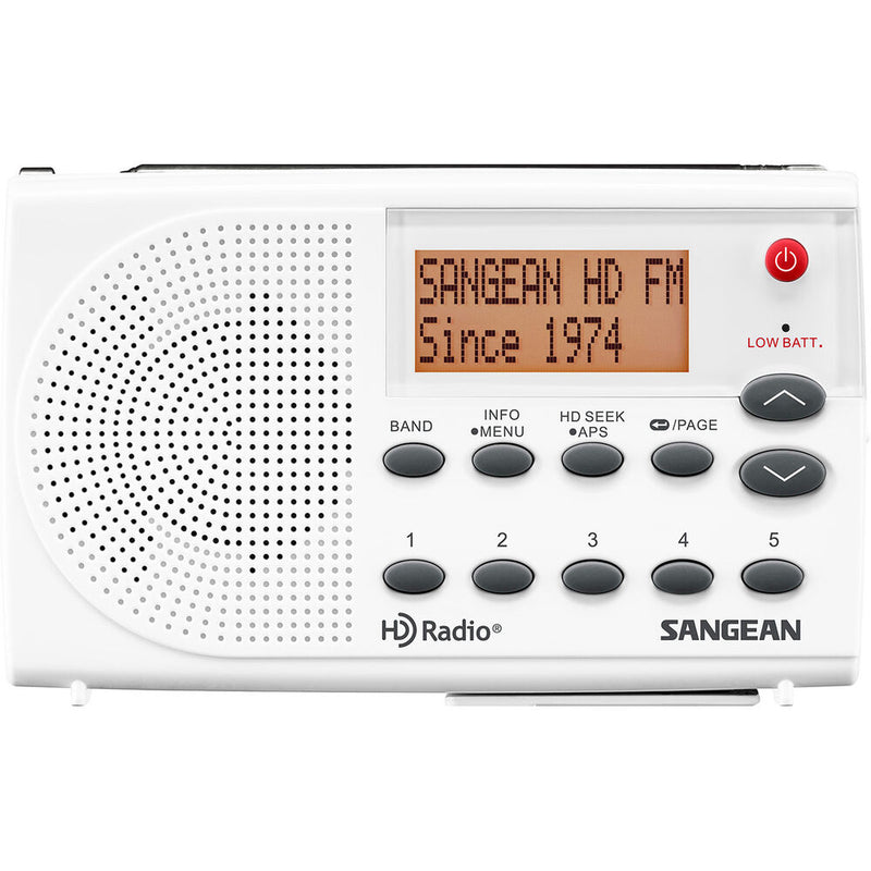 Sangean SG-108 HD/AM/FM Portable Radio