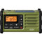 Sangean SG-112 AM/FM/Weather Rugged Portable Radio with Hand Crank & Solar Panel (Green)