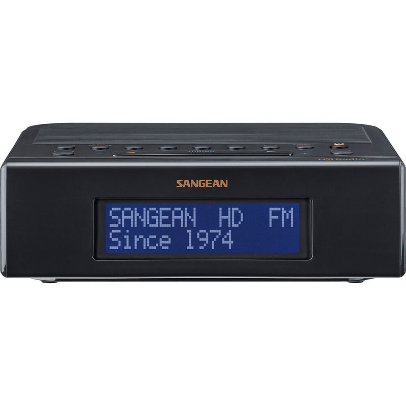 Sangean SG-114 HD Radio/AM/FM Clock Radio (Dark Gray)