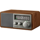 Sangean SG-116 AM/FM Analog Tabletop Radio (Walnut/Silver)