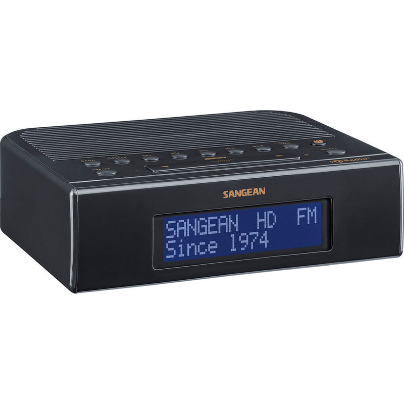 Sangean SG-114 HD Radio/AM/FM Clock Radio (Dark Gray)