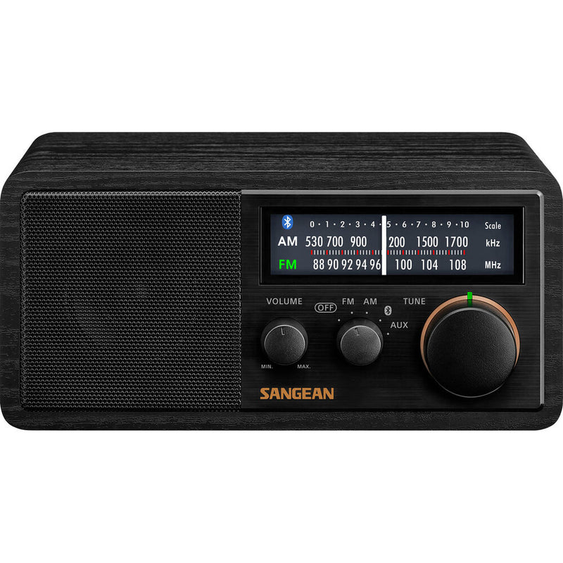 Sangean SG-118 AM/FM Wireless Tabletop Radio (Black)