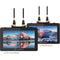 FeelWorld Two 5.5" On-Camera Monitors with Wireless Transmitter & Receiver System