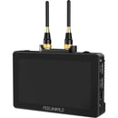 FeelWorld Two 5.5" On-Camera Monitors with Wireless Transmitter & Receiver System