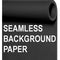 ALZO Seamless Photo Background Paper (Jet Black, 53" x 36')