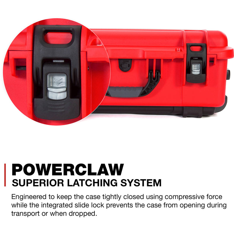 Nanuk 935 Hard-Wheeled Utility Case without Insert (Red)