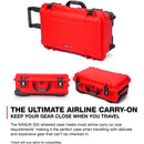 Nanuk 935 Hard-Wheeled Utility Case without Insert (Red)