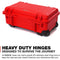 Nanuk 935 Hard-Wheeled Utility Case without Insert (Red)