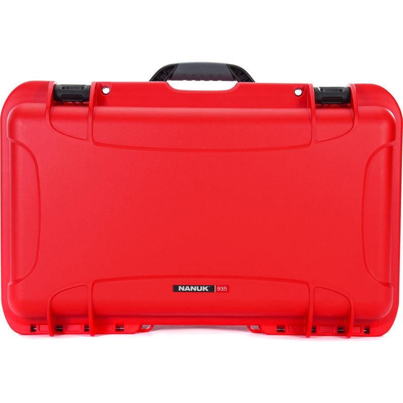 Nanuk 935 Hard-Wheeled Utility Case without Insert (Red)