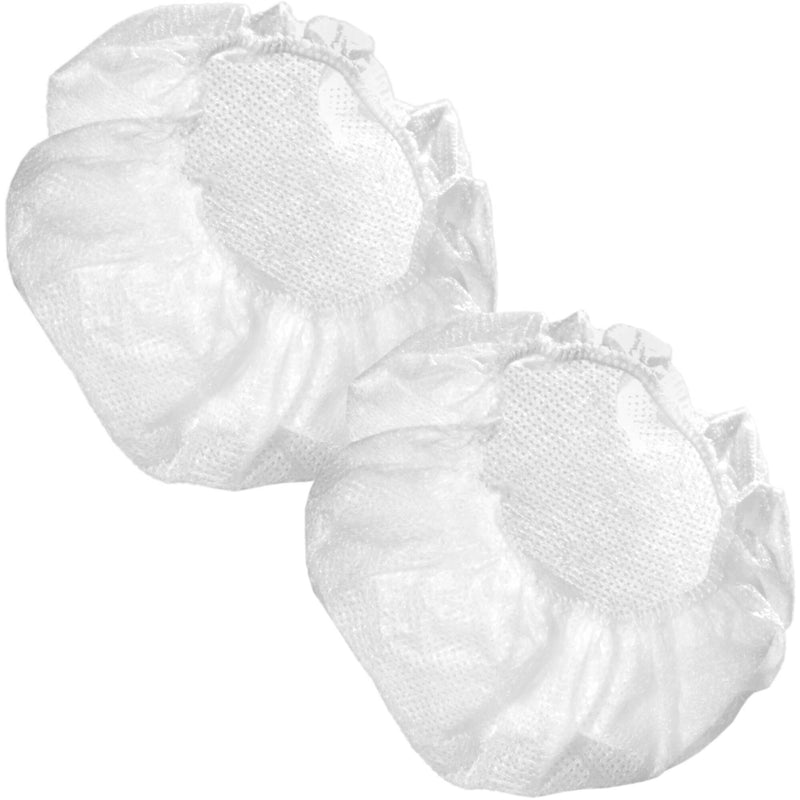 Auray HPC-45WH Disposable Over-Ear Headphone Covers (50 Pairs, White)