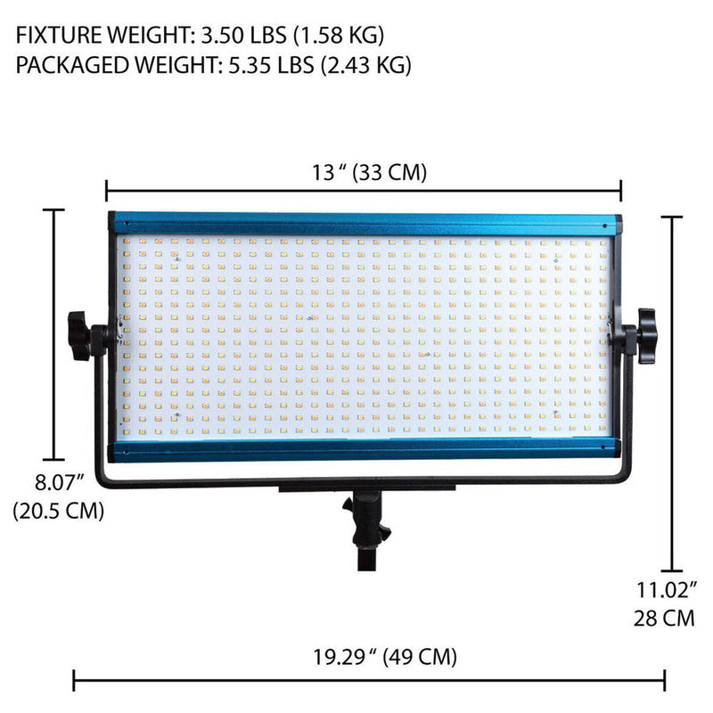 Dracast X-Series 1000 RGB and Bi-Color LED Panel