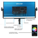 Dracast X-Series 1000 RGB and Bi-Color 3-LED Panel Kit with Hard Case