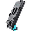 IndiPRO Tools V-Mount Battery Adapter Plate with 15mm Rod Mount for Sony FX6 (24")