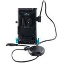 IndiPRO Tools V-Mount Battery Adapter Plate with 15mm Rod Mount for Sony FX6 (24")