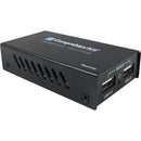 Comprehensive Pro AV/IT Single Gang USB2.0Wall Plate ExtenderKit up to 328'