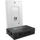 Comprehensive Pro AV/IT Single Gang USB2.0Wall Plate ExtenderKit up to 328'