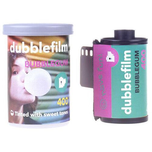 dubble film Bubblegum 400 Color Film (35mm Roll Film, 36 Exposures)