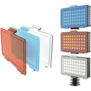 DigiPower InstaFame Super-Compact 50-LED Video Light with Phone Holder