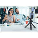 DigiPower Instructor Tripod with LED Light and Lavalier Mic Kit