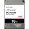 WD 18TB UltraStar DC HC550 7200 rpm SATA III 3.5" Internal HDD