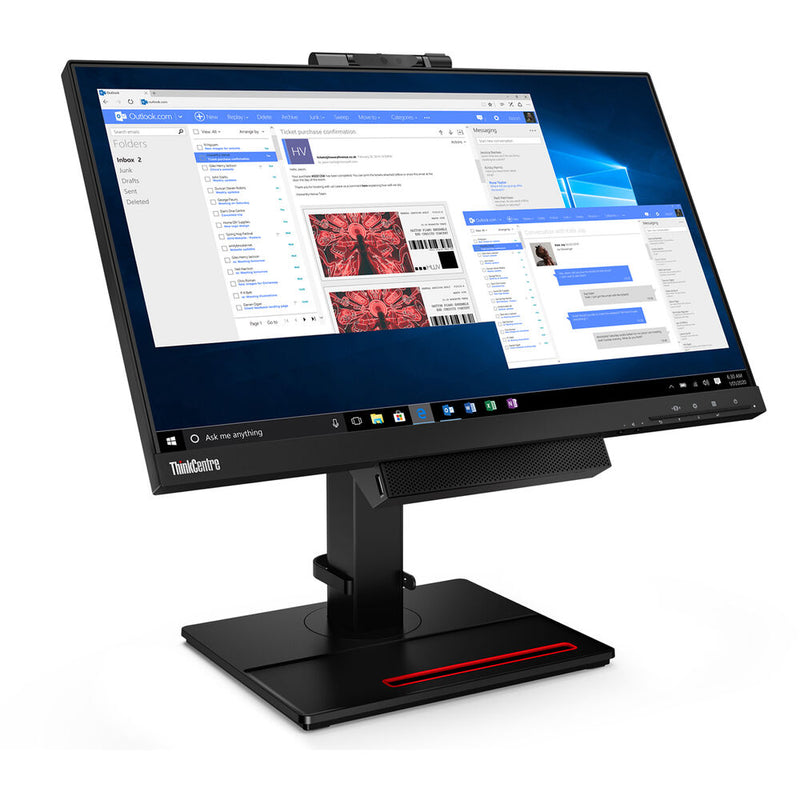 Lenovo ThinkCentre Tiny-In-One 22 Gen 4 21.5" 16:9 Multi-Touch Video Conferencing FHD IPS Monitor