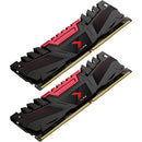 PNY Technologies 16GB XLR8 DDR4 3200 MHz Gaming Desktop Memory Kit (2 x 8GB, Black)