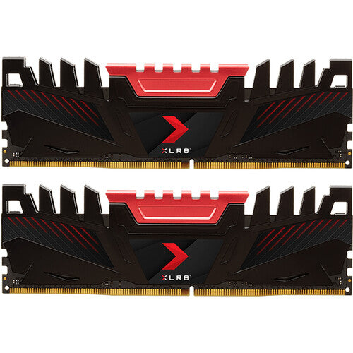 PNY Technologies 16GB XLR8 DDR4 3200 MHz Gaming Desktop Memory Kit (2 x 8GB, Black)