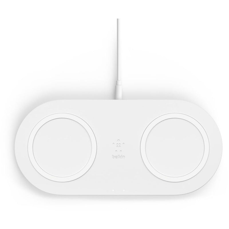 Belkin BOOST CHARGE Dual 10W Wireless Charging Pad (White)