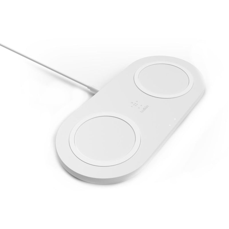 Belkin BOOST CHARGE Dual 10W Wireless Charging Pad (White)