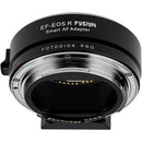 FotodioX Pro Fusion Smart Adapter for Canon EF/-S-Mount Lenses to Canon RF-Mount Cameras