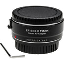 FotodioX Pro Fusion Smart Adapter for Canon EF/-S-Mount Lenses to Canon RF-Mount Cameras