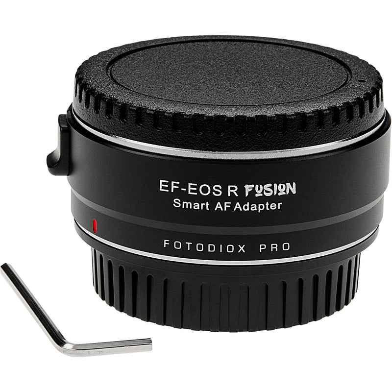 FotodioX Pro Fusion Smart Adapter for Canon EF/-S-Mount Lenses to Canon RF-Mount Cameras