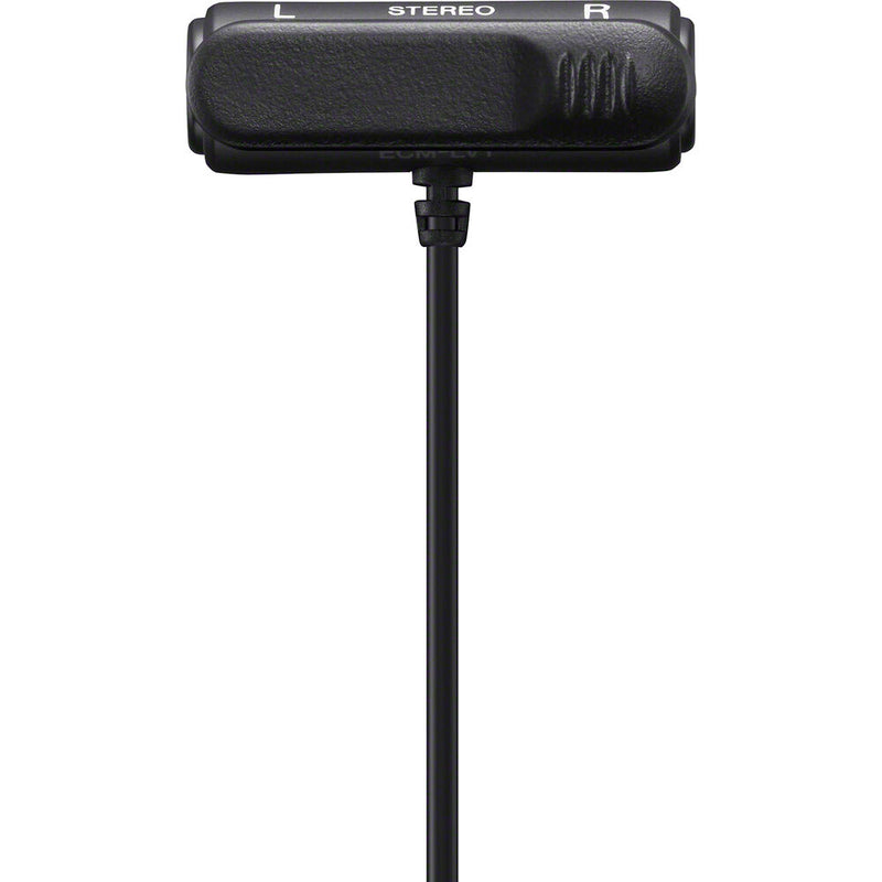 Sony ECM-LV1 Compact Stereo Lavalier Microphone with 3.5mm TRS Connector