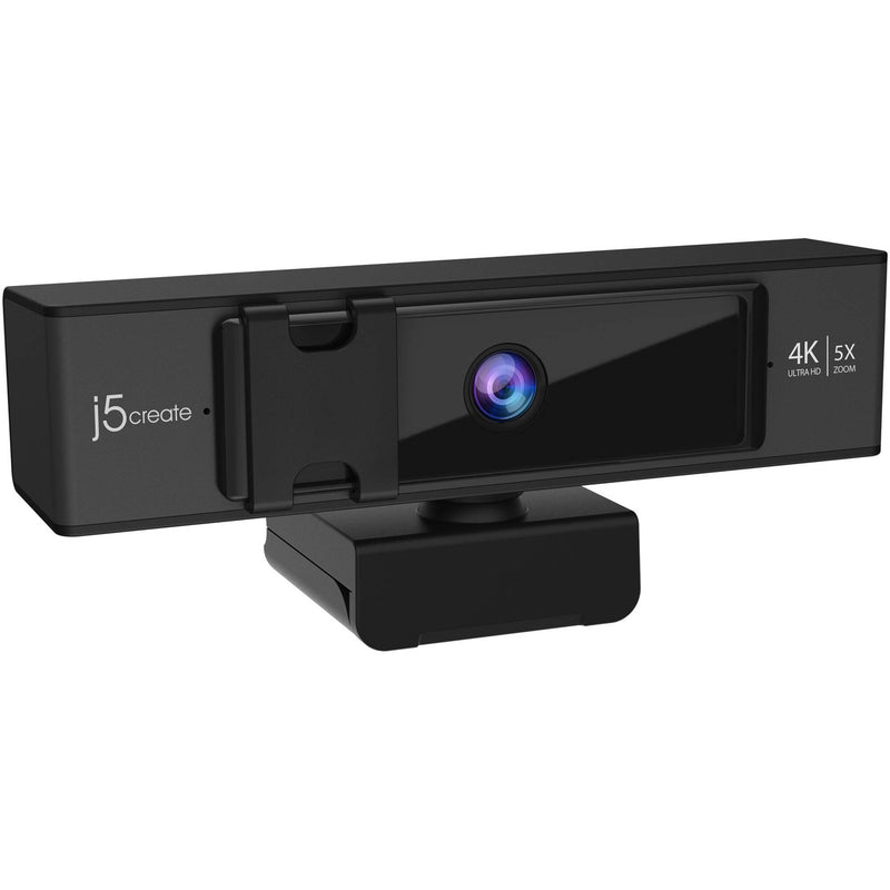 j5create 4K Ultra HD ePTZ Webcam with IR Remote Control