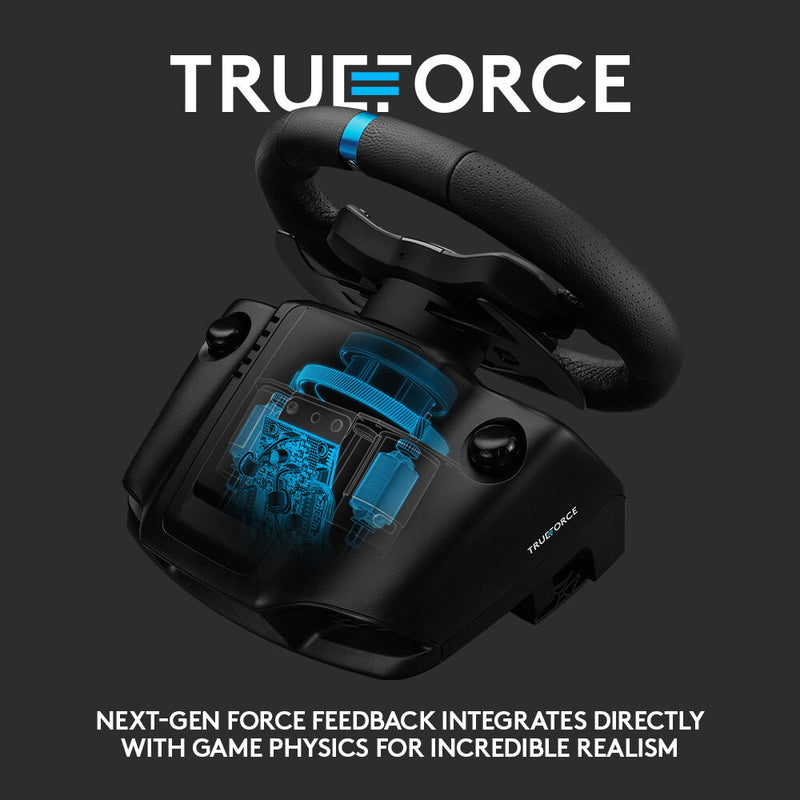 Logitech G G923 TRUEFORCE Sim Racing Wheel and Pedals for PC, PS4 & PS5