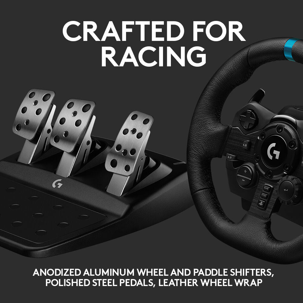 Logitech G923 Racing Wheel and Pedals, TRUEFORCE up India