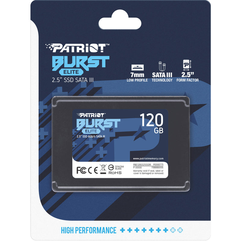 Patriot 120GB Burst Elite 2.5" SATA III Internal SSD