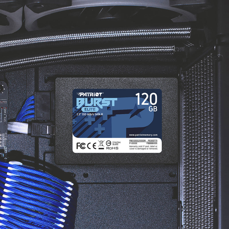 Patriot 120GB Burst Elite 2.5" SATA III Internal SSD