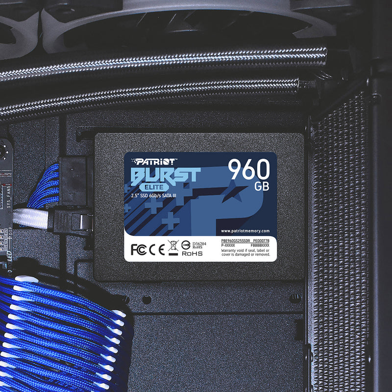 Patriot 960GB Burst Elite 2.5" SATA III Internal SSD