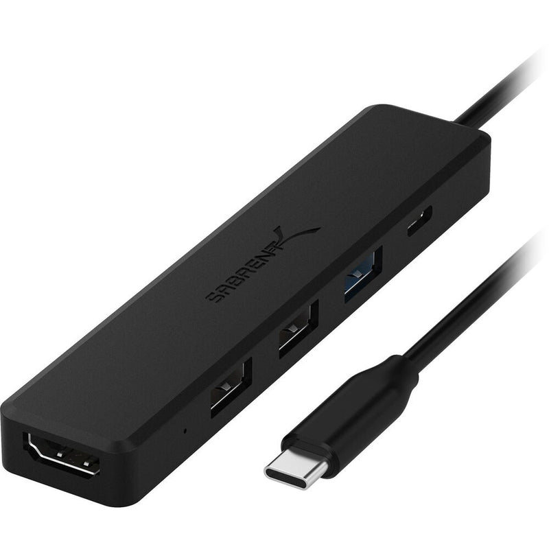 Sabrent 3-Port USB 3.1 Gen 1 Hub with HDMI Port and Power Delivery